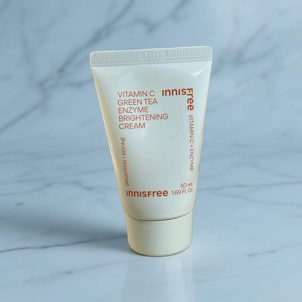 Innisfree Green Tea Enzyme Vitamin C Brightening Cream $32